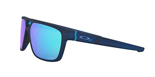 Oakley Crossrange Patch 9382 Gafas, Matte Translucent Bluee/Prizmsapphire, 60 para Hombre