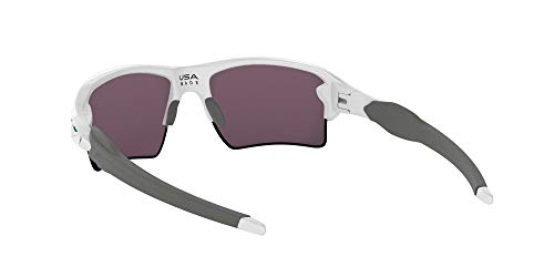 Oakley Flak 2.0 XL 918892 Gafas, POLISHED WHITE/PRIZMJADE, 59 Hombres