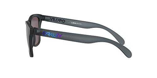 OAKLEY Frogskins Fire and Ice Collection OO9013 Gafas de sol para Hombre, Negro/Mate/Translucido