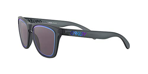 OAKLEY Frogskins Fire and Ice Collection OO9013 Gafas de sol para Hombre, Negro/Mate/Translucido