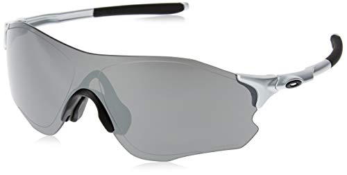 Oakley Men's EVZERO Path Asian Fit Sunglasses,OS,Silver/Prizm Black