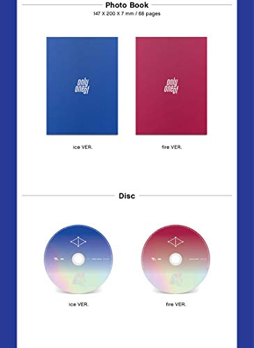 ONLYONEOF PRODUCED BY [ ] PART 2 Album ICE_BLUE VER. 1ea CD+1p POSTER+68p Photo Book+1ea Photo Card+1ea Point Session+TRACKING CODE K-POP SEALED