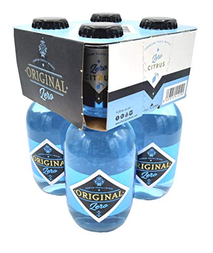 ORIGINAL Citrus ZERO Premium Tonic Water 20cl - 6 x Pack de 4 unidades (24u)