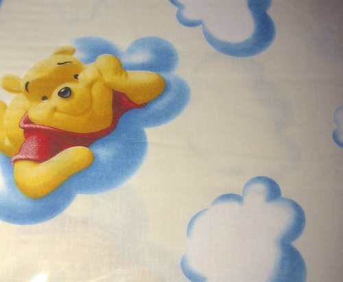 Original Disney Winnie The Pooh & Tiger 1 St. XXL Listo de cortina//cortinas L 290 cm x B 140 cm fácil Crema Algodón nuevo