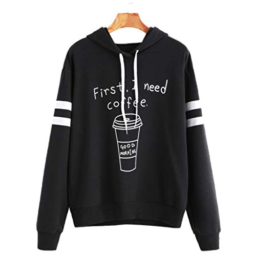 Overdose Sudadera con Capucha De Manga Larga para Mujer con Capucha Linda Sudadera con Capucha con Capucha Tops De Blusa