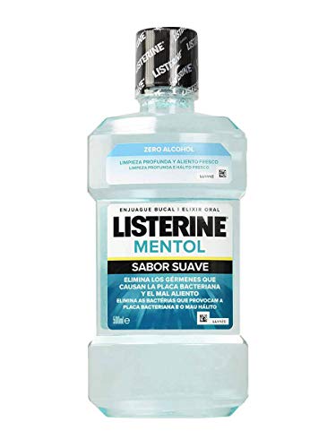 Pack Listerine Zero Suave Mentol 500 ml + 250 ml Regalo