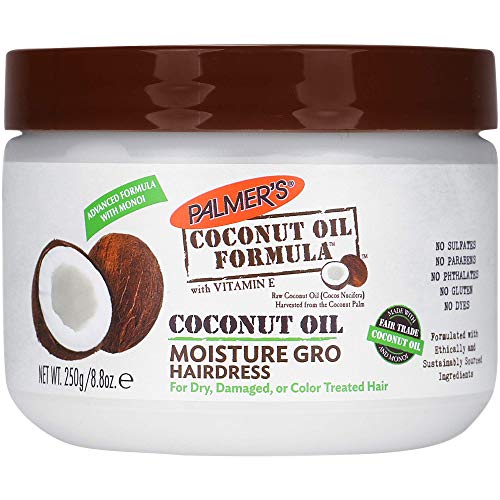 Palmer's Coconut Oil Formula Moisture Gro Shining Hairdress - acondicionadores (Mujeres, Curly hair, Hidratante, Brillo, Fortalecimiento, Coconut Oil, Vitamin E, Lanolin, Olive Oil)