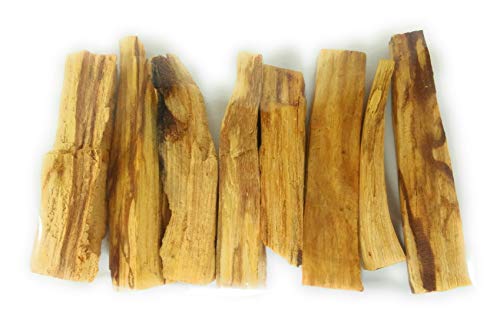 Palo Santo de PERÚ - Madera Sagrada 100% Natural y Sostenible. Equilibra y Limpia Las energías. Peso: 100 g. Corte Artesanal