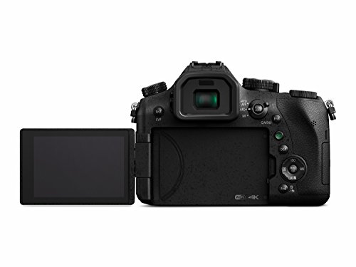 Panasonic Lumix DMC-FZ2000- Cámara digital híbrida de 20.1 MP (Zoom óptico 20x, Objetivo LEICA, Wi-Fi, Visor OLED, Grabación de Vídeo en 4K, Sensor MOS)-Color Negro