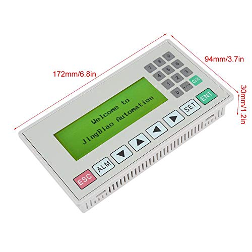 Pantalla de texto, OP320-A 3.7 pulgadas HMI Soporte S485 / RS232 Puerto de comunicación con cable para PLC