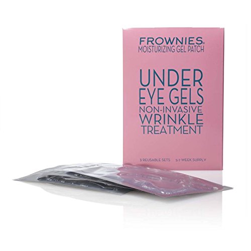 Parches de gel de colágeno 'Under Eyes' de Frownies contra arrugas, bolsas y ojeras contorno de ojos.