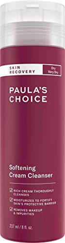 Paula’s Choice Skin Recovery Limpiador Facial Rico - Limpia y Hidrata la Piel - Desmaquillante Elimina el Maquillaje - para Pieles Sensibles con Beta Glucano - Pieles Secas - 237 ml