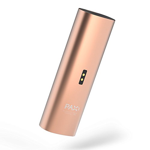 PAX 3 Vaporizador Portátil Premium, Hierba Seca, Concentrado, 10 Años de Garantía, Kit Completo, Rosa