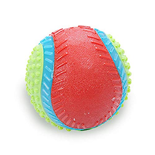 Pelota Perro 1 Unid Magic Mini Pet Dog Toys Toy Funny Interactive Ball Dog Chew Toy para Diente De Perro Clean Ball of Food Bola De Goma Extra Resistente