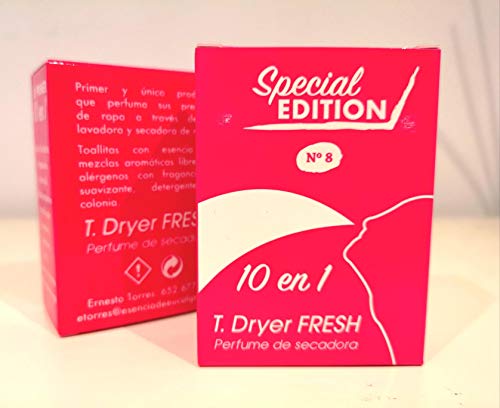 Perfume de secadora. T.Dryer Fresh Parfum for tumble dryer.