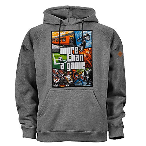 PG Wear More Than a Game Pyro Ultras Sudadera con Capucha Gris M