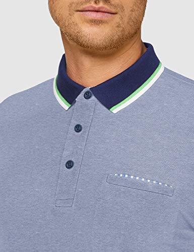 Pierre Cardin Poloshirt KN Polo, Azul (Delta 3104), S para Hombre