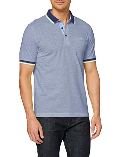 Pierre Cardin Poloshirt KN Polo, Azul (Delta 3104), S para Hombre