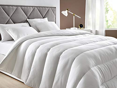 Pikolin Home - Edredón/Relleno nórdico  hipoalergénico de fibra Aloe Vera, invierno, 400gr/m², 180x220cm-Cama 100 (Todas las medidas)