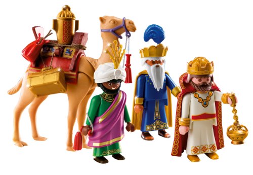 PLAYMOBIL - Reyes Magos, Figuras de Juguete (4886)