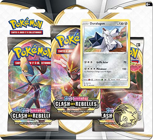 Pokemon Espada y escudo Serie 2 (EB02): Pack de 3 boosters, 3PACK01EB02 , color/modelo surtido