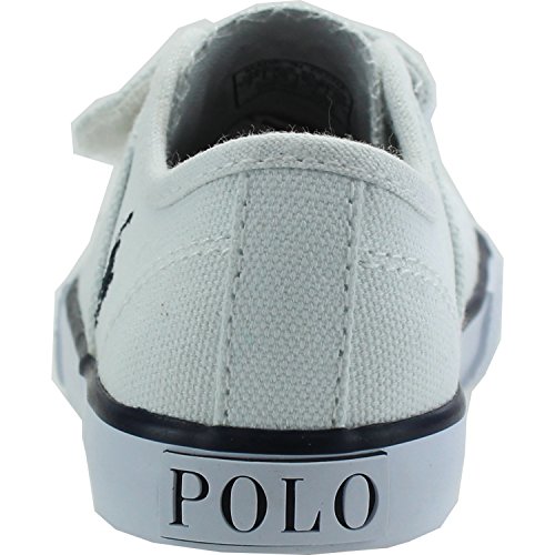 POLO RALPH LAUREN - Zapatilla con velcro blanca