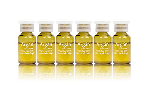 Postquam - Hair Care | Aceite de Argan Sublime para Cabellos Frágil - 6 Ampollas de 3 ml