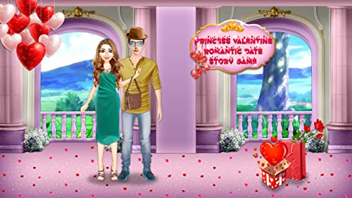 Princess Valentine Romantic Date Story - Romantic Couple Story Game