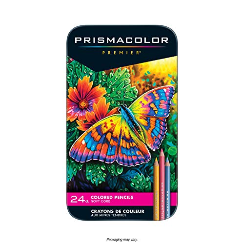 Prismacolor Premier - Paquete de 24 lápices de colores, sortidos [importado]