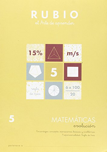 Problemas Rubio evolución, nº 5 (Matemáticas Evolución RUBIO)