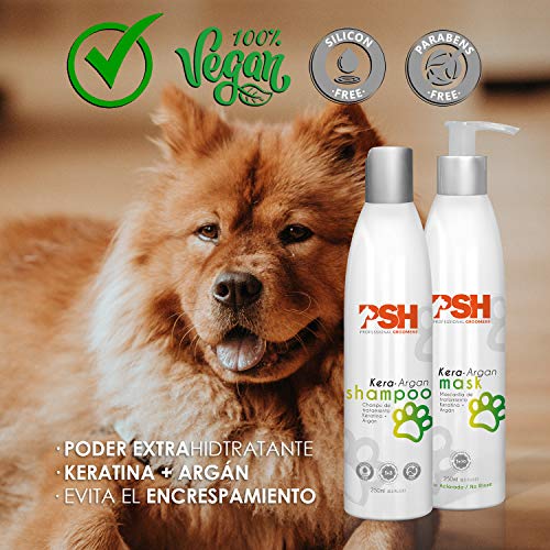 PSH Kera-Argán - Mascarilla de Tratamiento para Mascotas, 250 ml