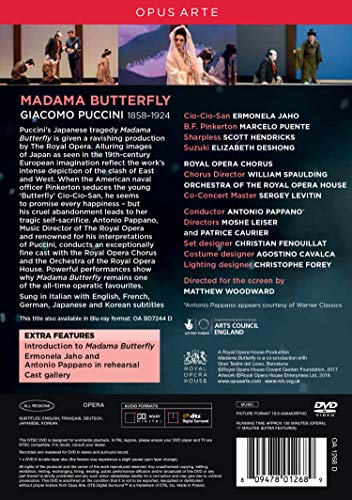 Puccini, G.: Madama Butterfly [Opera] (Royal Opera House, 2017) (NTSC) [DVD]