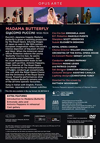 Puccini, G.: Madama Butterfly [Opera] (Royal Opera House, 2017) (NTSC) [DVD]