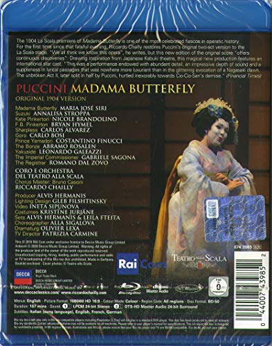 Puccini: Madama Butterfly [Blu-ray]