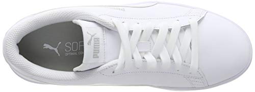 PUMA Smash V2 L, Zapatillas Unisex Adulto, Blanco White White, 41 EU