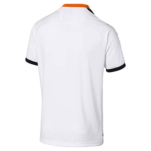 PUMA VCF Home Shirt Replica Maillot, Hombre, White Black-Vibrant Orange, M