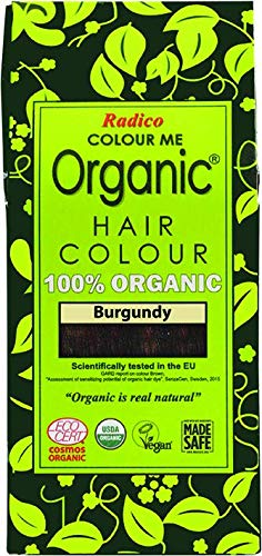 Radico - Tinte vegetal orgánico para el cabello - Borgoña