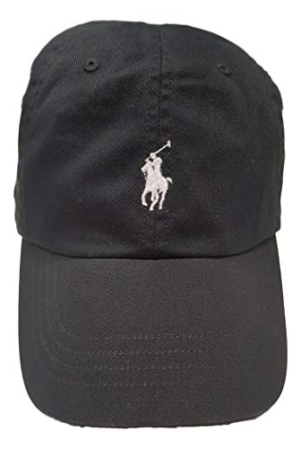 Ralph Lauren - Gorra deportiva clásica para hombre, color negro