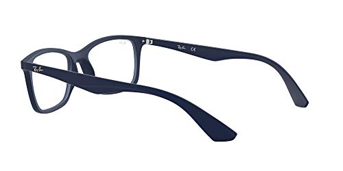 Ray-Ban 0rx 7047 5450 56 Monturas de gafas, Matte Trasp Blue, Hombre