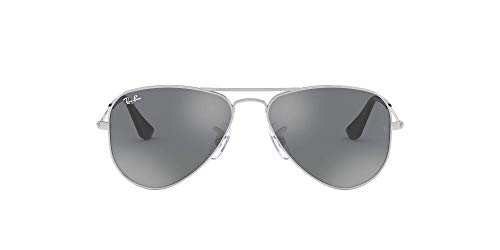 Ray Ban 9506S 212/6G Junior - Gafas de sol para niño, estructura color plata brillante