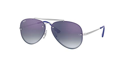 Ray-Ban JUNIOR 0RJ9548SN Gafas de Sol, Silver, 54 Unisex