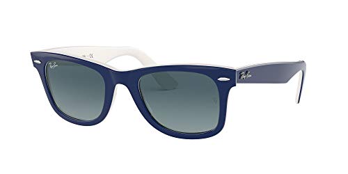 Ray-Ban Wayfarer Gafas de lectura, Blau, 50 Unisex Adulto