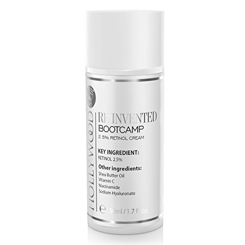 RE-INVENTED Bootcamp Retinol 2.5% (2.5 veces más FUERTE) con Vitaminas A, C y B3. Crema antiedad científicamente probada – 50ml