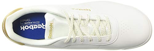 Reebok Royal Charm, Zapatillas de Deporte Interior para Mujer, Blanco (White/Gold Metallic 000), 38 1/3 EU