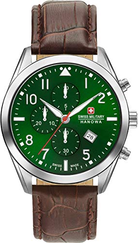 Reloj de Cuarzo Swiss Military Hanowa Helvetus Chrono, 43 mm, 6-4316.7.04.006