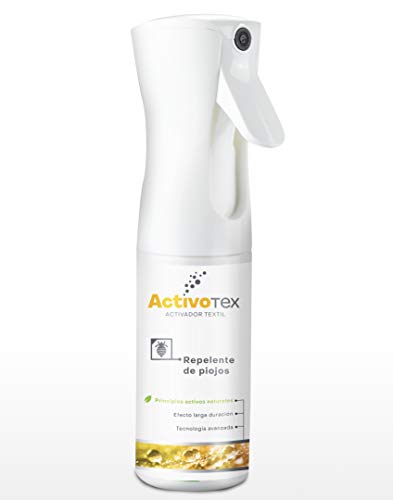 Repelente de piojos y parásitos con aceite de arbol de té ideal para la prevención de piojos | Spray antipiojos natural para niños adultos con esencia de arbol de té | 80ml | ACTIVOTEX