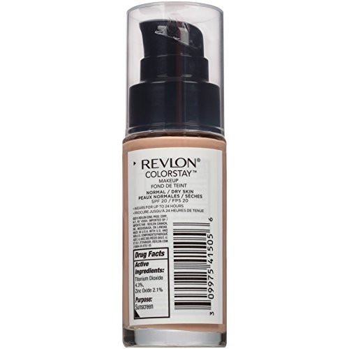 Revlon ColorStay Base de Maquillaje para Piel Mixta/Grasa, Beige Natural - 30 ml