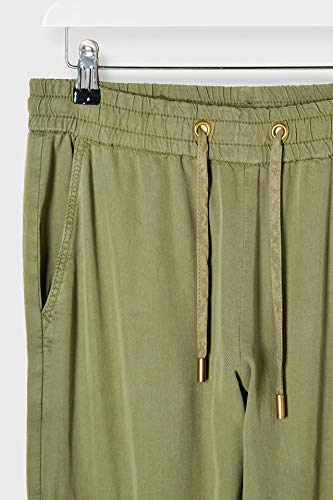 rich&royal Pants Pantalón, Verde (Safari Green 454), 44 para Mujer