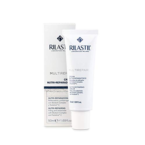 Rilastil Multirepair - Crema Facial Nutri-Reparadora para Pieles Secas y Muy Secas - 50 ml