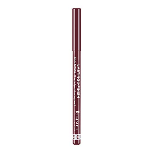 Rimmel London 1000 Besos Lip Pencil, Tulipán Negro, 1,2 g